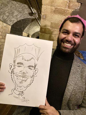 Event Pauls Caricatures Caricaturist Kent
