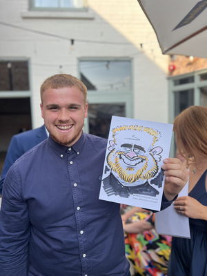 Event Barrie Draws Caricatures Caricaturist Newcastle upon Tyne