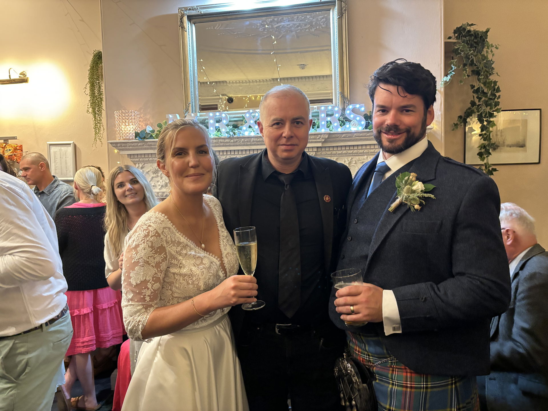 Calvin James Magician Review Wedding Moray