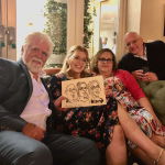 Will The Caricaturist Caricaturist Review Wedding Gloucestershire