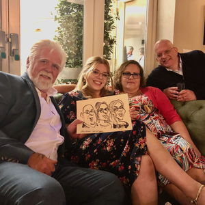 Will The Caricaturist Caricaturist Wedding Gloucestershire