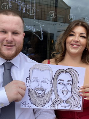 Event C R Caricatures Caricaturist Telford, Shropshire