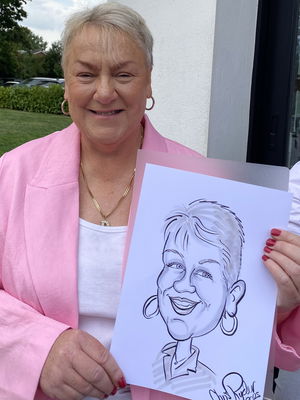 Event C R Caricatures Caricaturist Telford, Shropshire