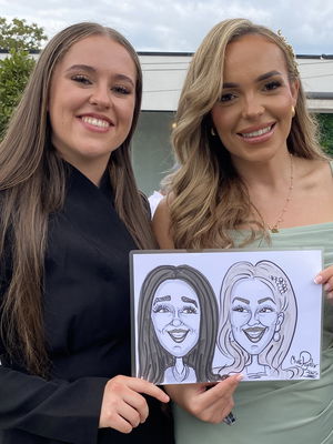 Event C R Caricatures Caricaturist Telford, Shropshire