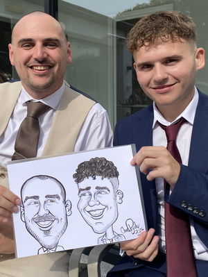 Event C R Caricatures Caricaturist Telford, Shropshire