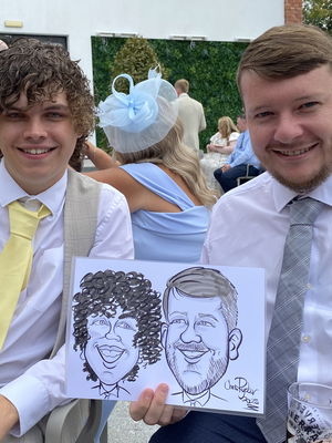 Event C R Caricatures Caricaturist Telford, Shropshire