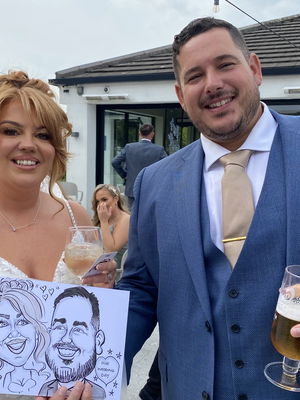 Event C R Caricatures Caricaturist Telford, Shropshire