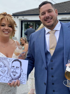 Event C R Caricatures Caricaturist Telford, Shropshire