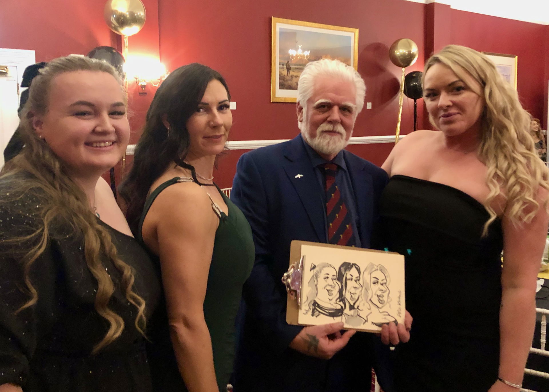 Will The Caricaturist Caricaturist Review HM Forces / Army / Navy / RAF Event Wiltshire