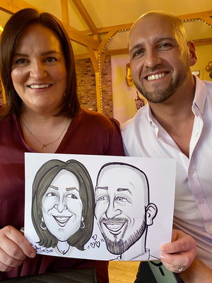 Event C R Caricatures Caricaturist Telford, Shropshire