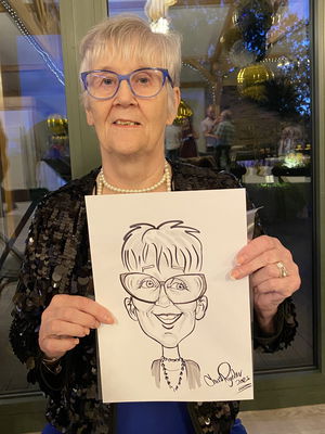 Event C R Caricatures Caricaturist Telford, Shropshire