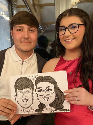 Event C R Caricatures Caricaturist Telford, Shropshire