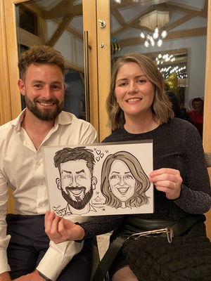 Event C R Caricatures Caricaturist Telford, Shropshire