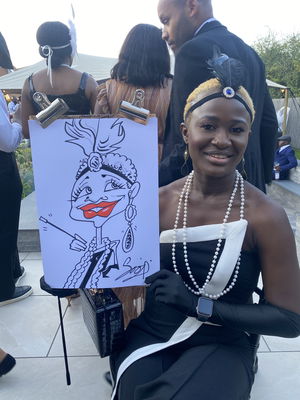 Event Soozi Caricaturist Caricaturist West Sussex