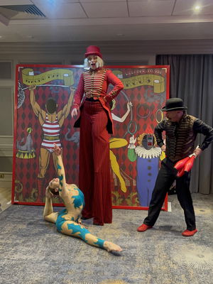 Event Fiyre Circus Collective Stilt and Fire Performer Staffordshire