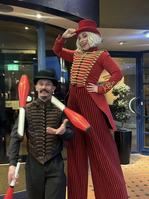 Event Fiyre Circus Collective Stilt and Fire Performer Staffordshire