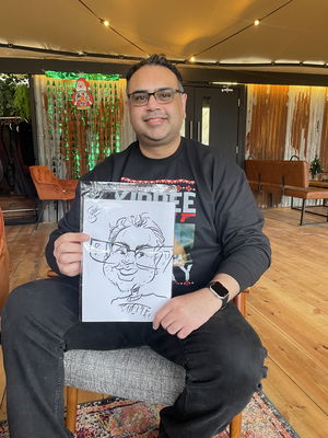 Event Sam The Caricaturist Caricaturist Leicestershire