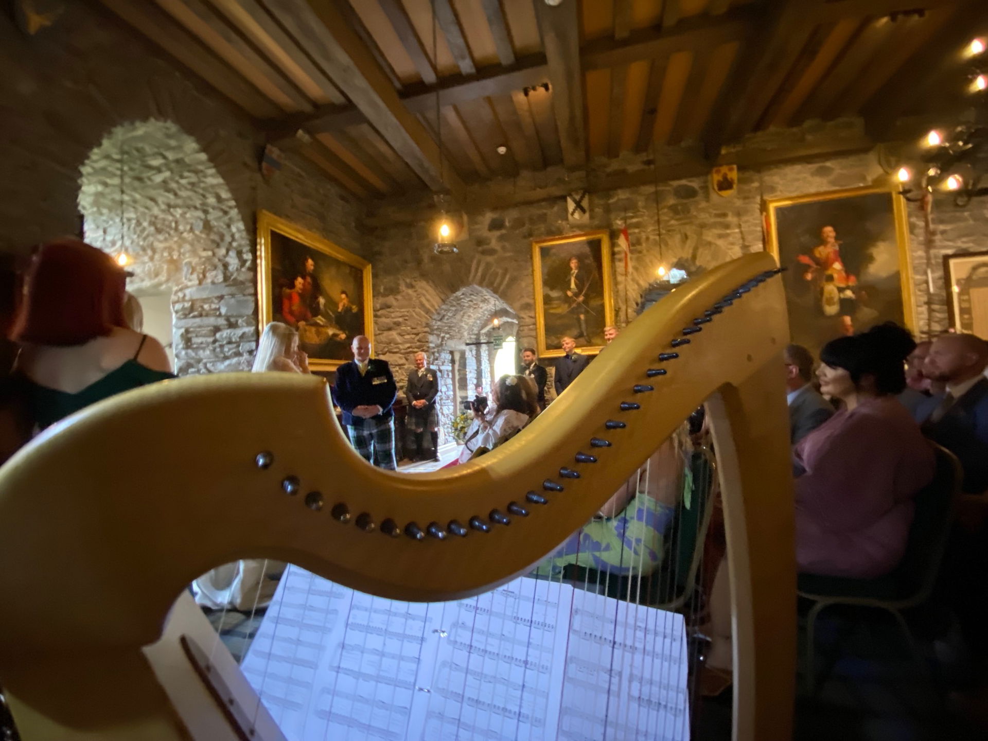 Jennifer Brown Harpist Review Wedding Highland