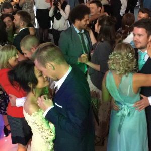 Lucinda C booked The Kicks for  their wedding in Berkshire The Kicks Function Band Review Wedding Berkshire