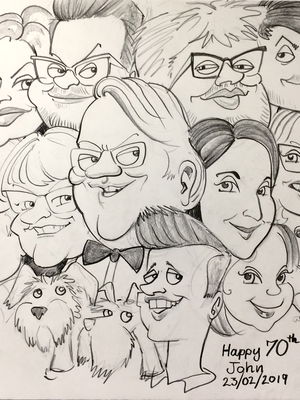 Event Caractacus Caricaturist Bristol