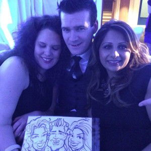 Steff B booked Sam The Caricaturist for their party at Crowne Plaza Gerrards Cross in Berkshire Sam The Caricaturist Caricaturist Review Private Party Berkshire