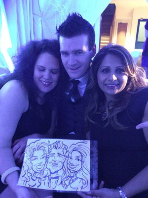 Event Sam The Caricaturist Caricaturist Leicestershire