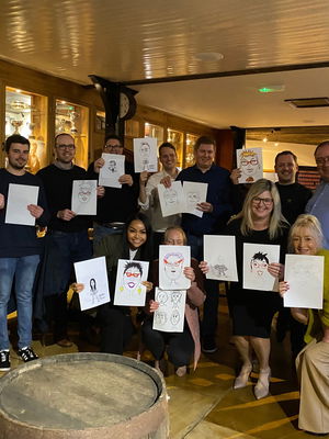Event C R Caricatures Caricaturist Telford, Shropshire