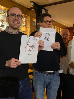 Event C R Caricatures Caricaturist Telford, Shropshire