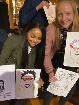 Event C R Caricatures Caricaturist Telford, Shropshire