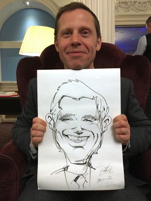 Event Pauls Caricatures Caricaturist Kent