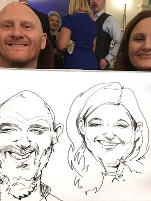 Event Pauls Caricatures Caricaturist Kent