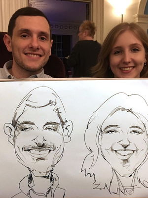 Event Pauls Caricatures Caricaturist Kent