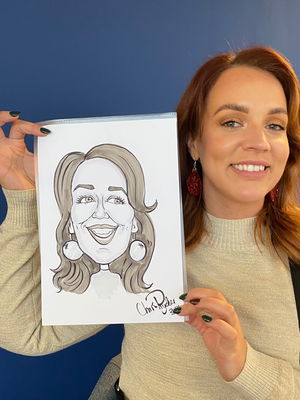 Event C R Caricatures Caricaturist Telford, Shropshire