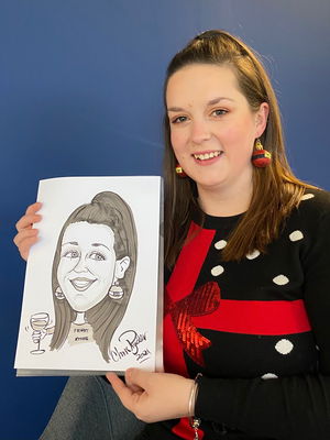 Event C R Caricatures Caricaturist Telford, Shropshire