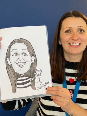 Event C R Caricatures Caricaturist Telford, Shropshire
