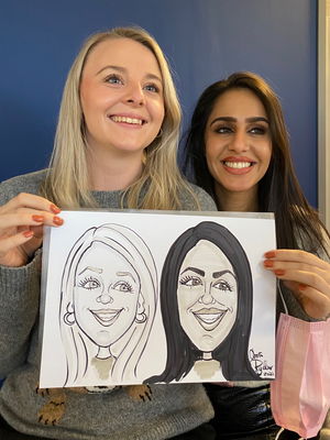 Event C R Caricatures Caricaturist Telford, Shropshire