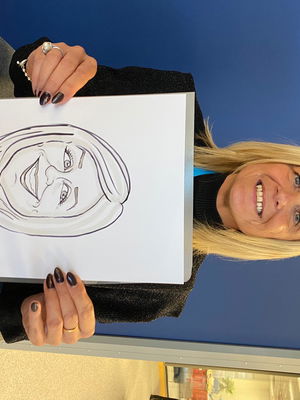 Event C R Caricatures Caricaturist Telford, Shropshire