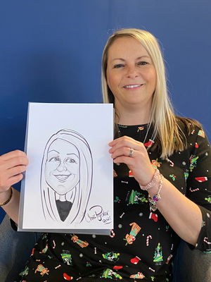 Event C R Caricatures Caricaturist Telford, Shropshire