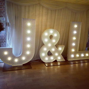 Let There Be Light Light Up Letters  