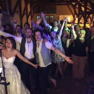 Jennifer G booked The Kicks for  their wedding at Swancar Farm Country House in Nottinghamshire The Kicks Function Band Review Wedding Nottinghamshire
