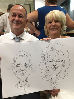 Event Pauls Caricatures Caricaturist Kent