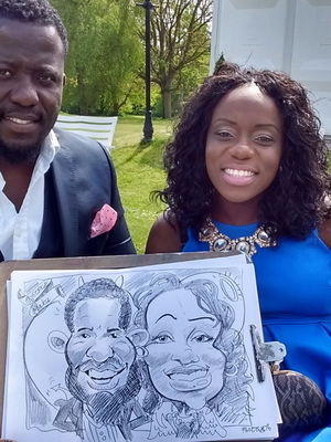Event Francesco Caricatures Caricaturist London