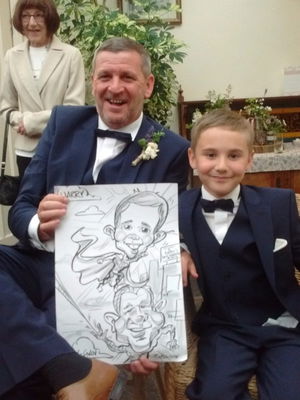 Event Francesco Caricatures Caricaturist London