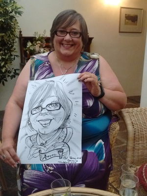 Event Francesco Caricatures Caricaturist London