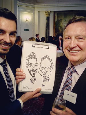 Event Draw A Crowd Caricatures Caricaturist London