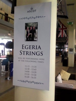 Event Egeria Strings String Quartet Surrey