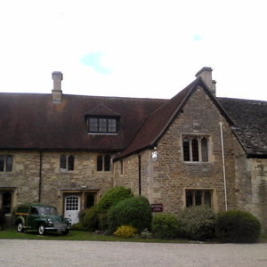 Just a glimpse of the castle from the high street