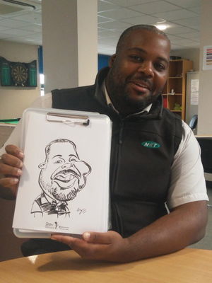 Event Draw A Crowd Caricatures Caricaturist London