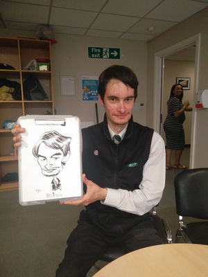 Event Draw A Crowd Caricatures Caricaturist London