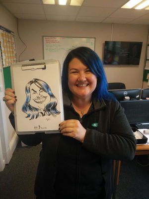 Event Draw A Crowd Caricatures Caricaturist London